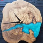 resin wall clock