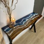 Epoxy Resin Furniture - Console Side Table