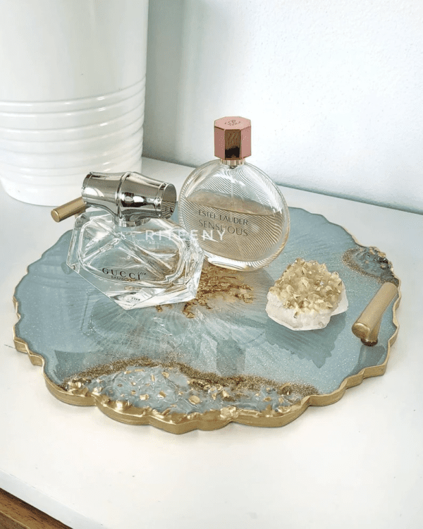 resin serving tray