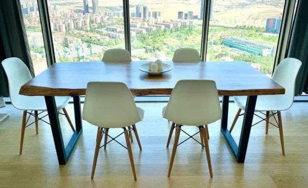 Live Edge Dining Table: MS-LEDT-002 - Image 3