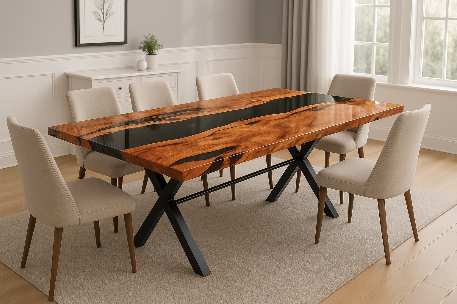 Resin table